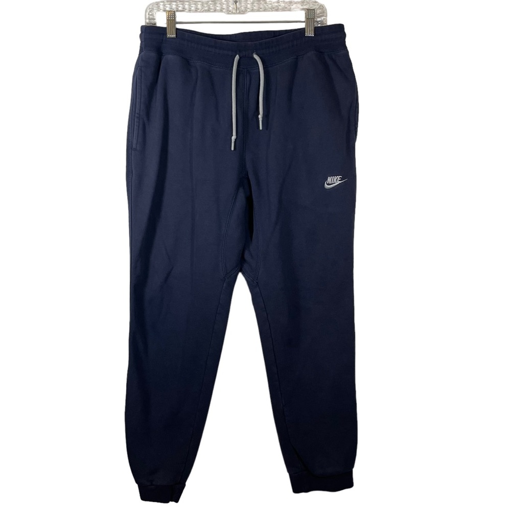 VTG Nike Sweatpants Joggers Mens Size XL 90s Red Tag Navy Blue